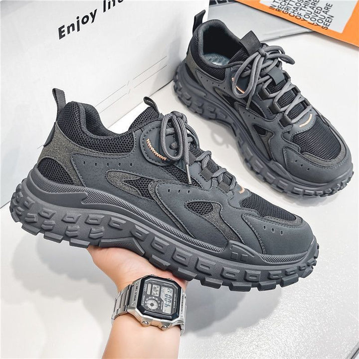 Women's running sneakers with slip-resistant sole and breathable upper material structure Mune Fashion