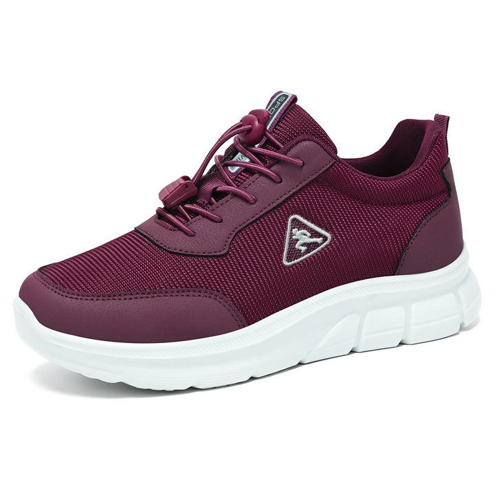Men's robust chunky sneaker with breathable mesh, quick lacing cord, and shock-absorbing EVA platform sole Mune Fashion