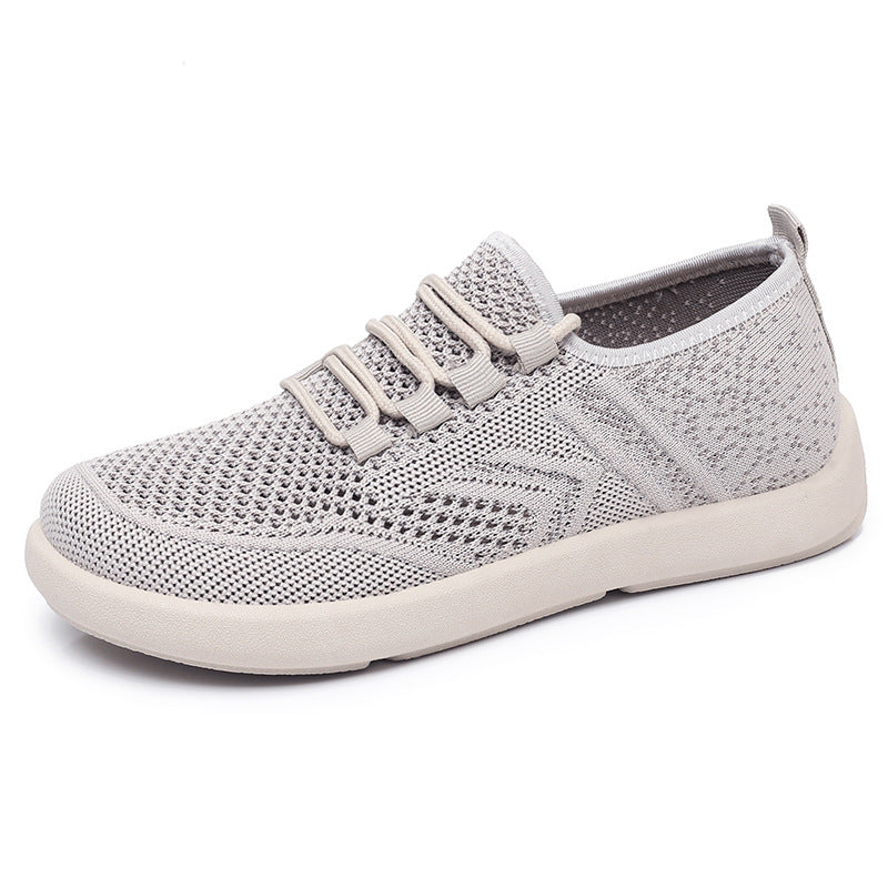 Women's Sporty Mesh Sneakers with Flexible Sole Concept Mune Fashion