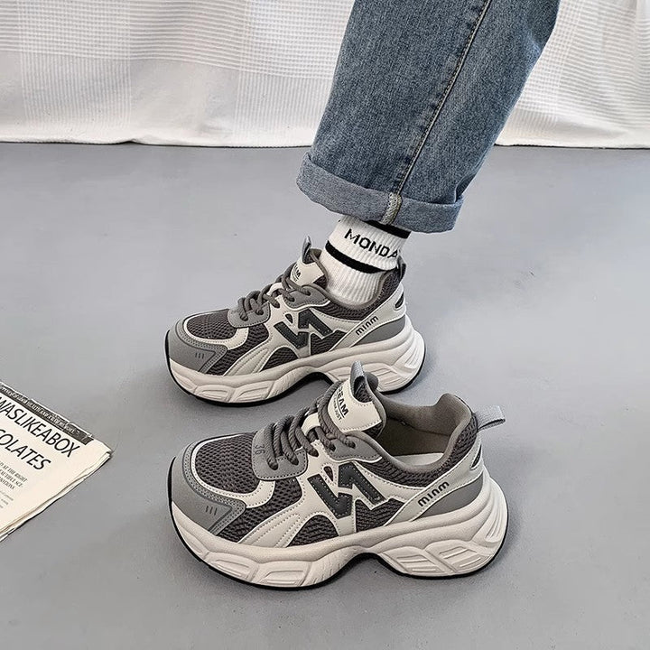 Women's sporty sneakers with breathable upper material Mune Fashion