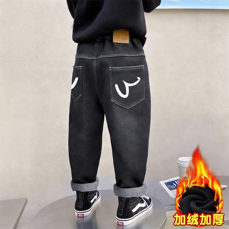 Unisex casual baggy jeans with unique pockets Mune Fashion