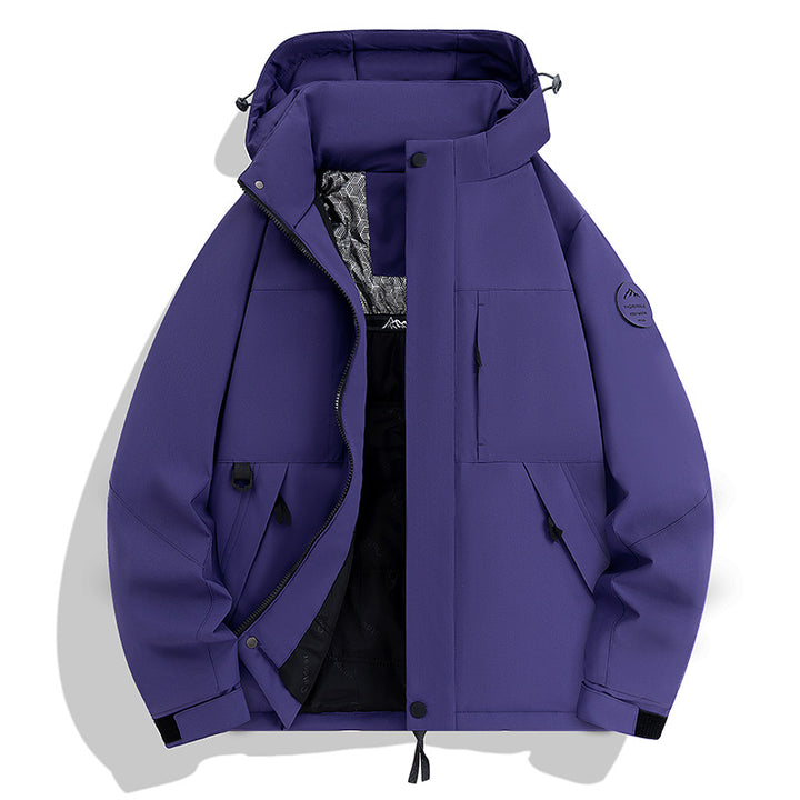 Men's Waterproof and Breathable Softshell Outdoor Jacket Mune Fashion