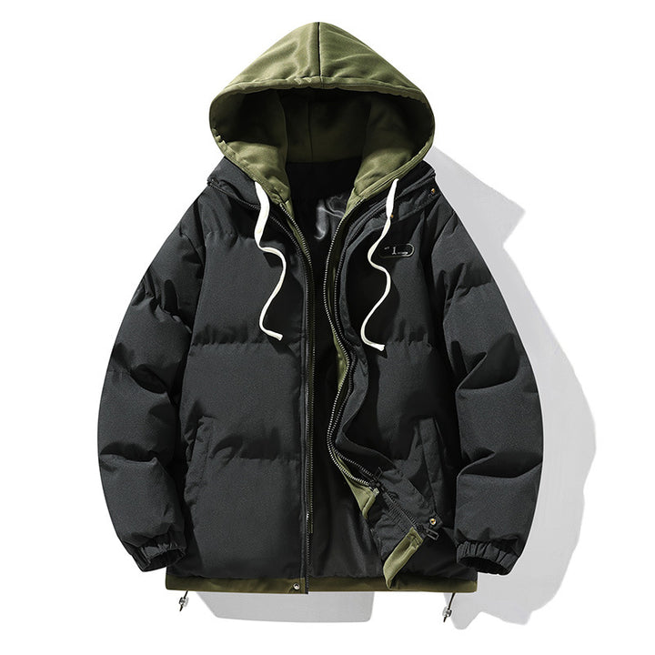 Women's Sporty Padded Jacket with Hood Mune Fashion