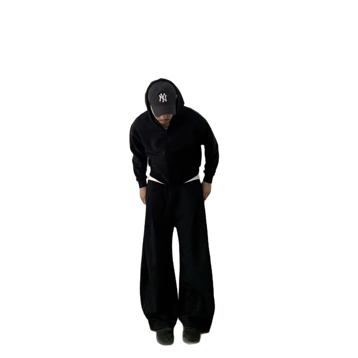 Women's Fashion Oversized Hoodie and Wide-leg Pants Set Mune Fashion