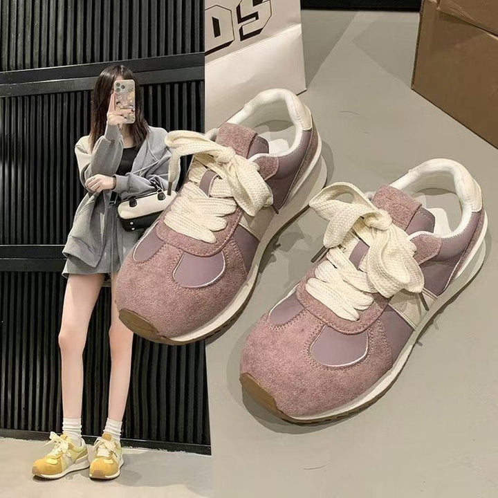 Women's fashion sneakers with soft cushioned sole and breathable upper material Mune Fashion