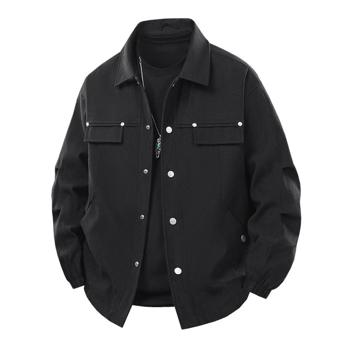 Men's Robust Utility Jacket with Practical Pockets Mune Fashion