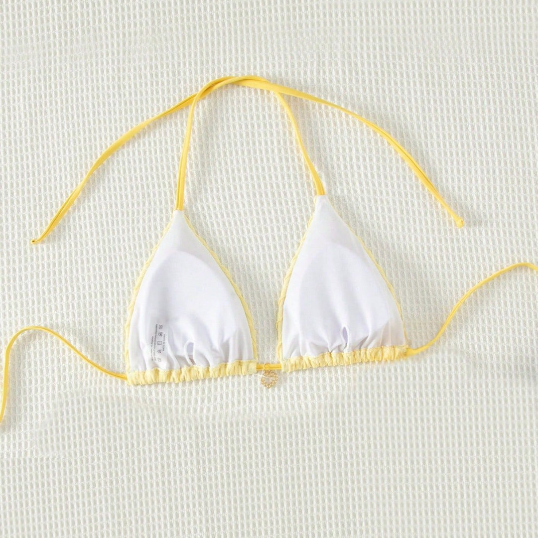 Women’s triangle bikini with unique structure Mune Fashion