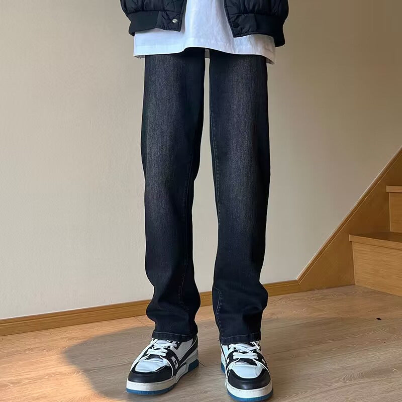 Men's Fashion Wide Cut Jeans Mune Fashion
