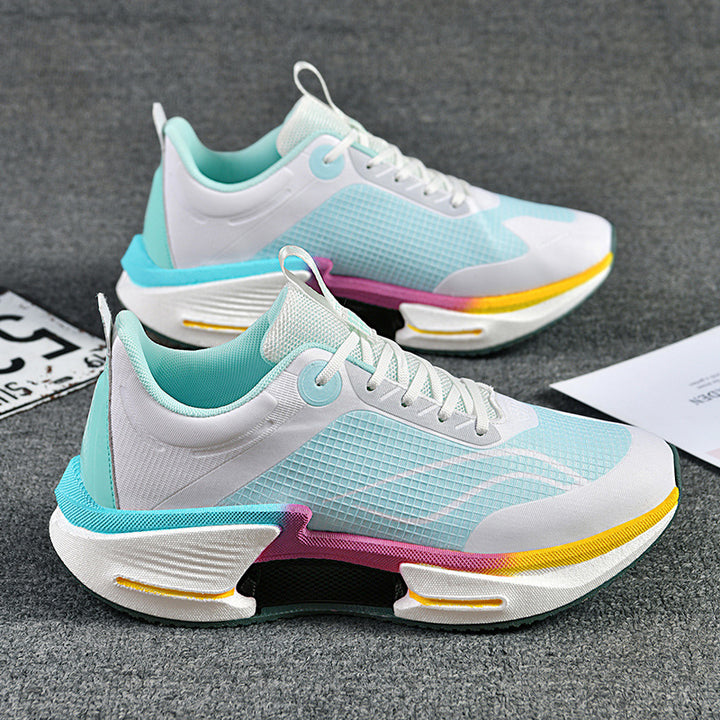Unisex breathable mesh runners with grid structure, stabilizing midsole and split stabilizer Mune Fashion