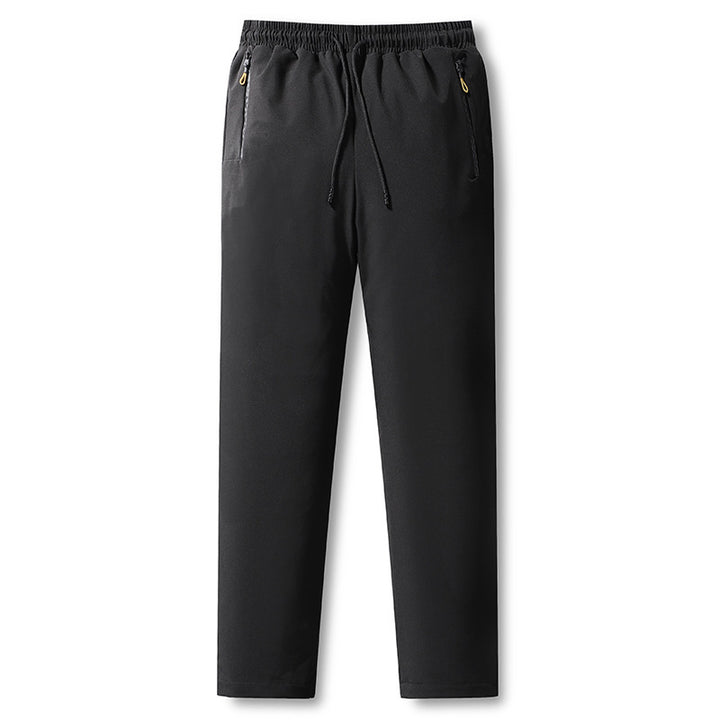 Men's Technical Jogging Pants with High Comfort Waistband, Tapered Cut and Stretch Fabric Mune Fashion