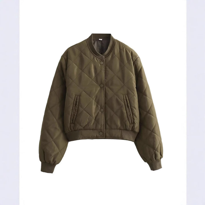 Ladies Patterned Quilted Jacket