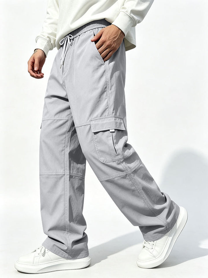 Men's cargo pants with a loose fit and elastic waistband Mune Fashion