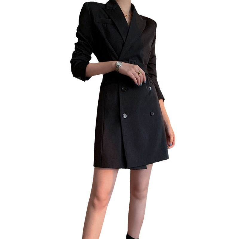 Women Elegant Blazer Skirt Dress Mune Fashion