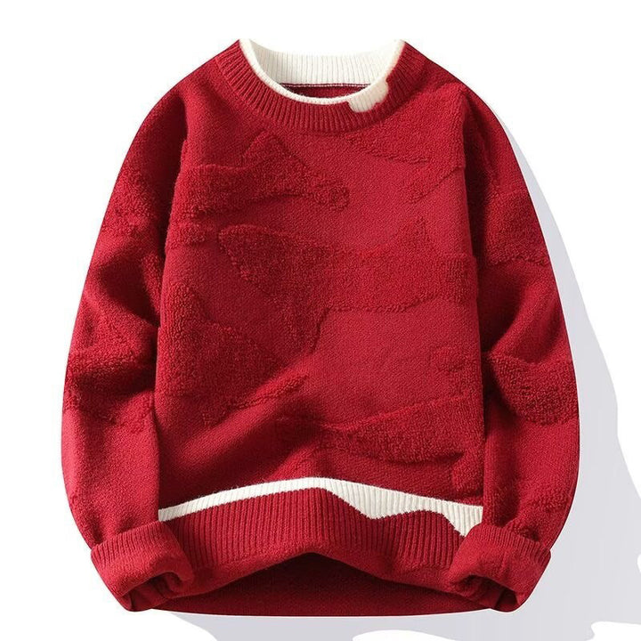 Women's Sporty Chunky Knit Sweater Mune Fashion
