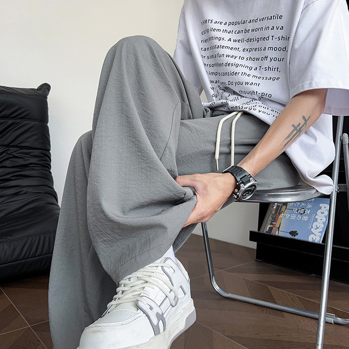 Men's Fashionable and Comfortable Side Pocket Leisure Pants