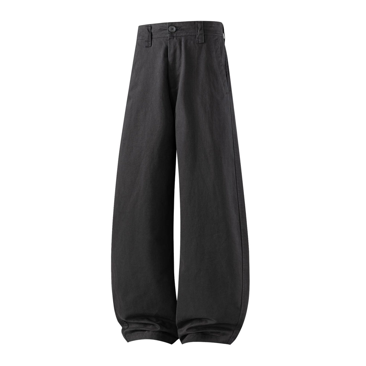 Ladies Extra Wide High-Waist Culotte Pants with Balloon Shaped Hem and High Waist Mune Fashion