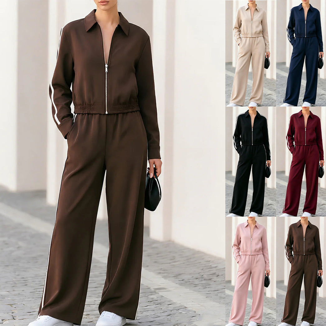 Ladies Sporty Two-Piece Mune Fashion