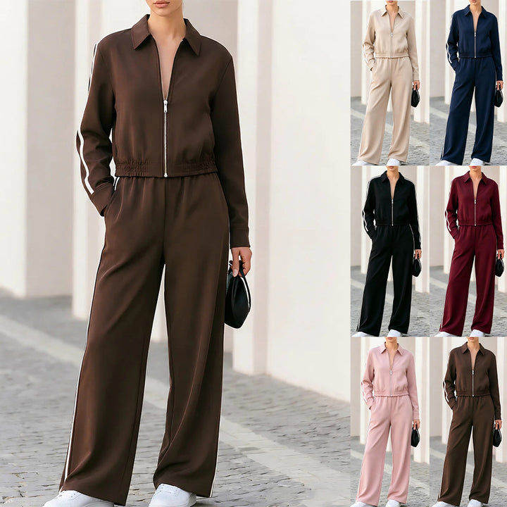 Ladies Sporty Two-Piece Mune Fashion