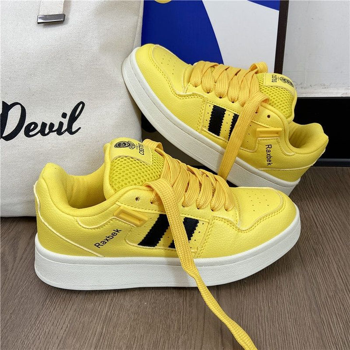 Ladies fashionable sneakers with breathable mesh inserts and non-slip sole Mune Fashion
