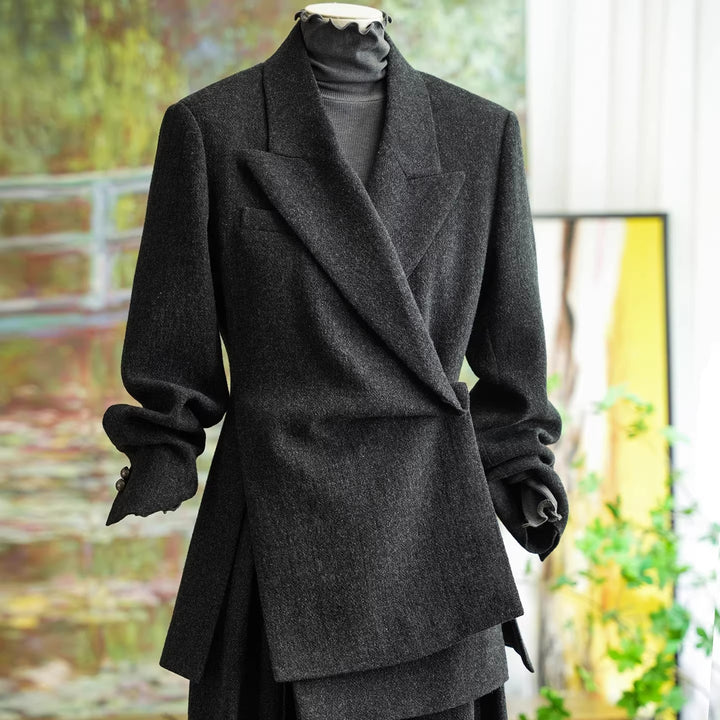 Women's Elegant Two-Piece Suit Set Mune Fashion