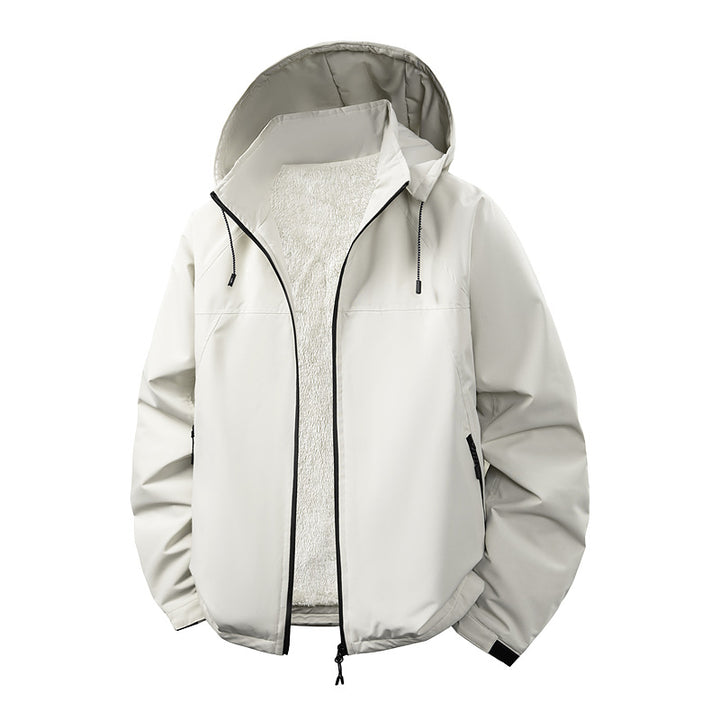 Men's Hooded Jacket with Inner Teddy Lining Mune Fashion