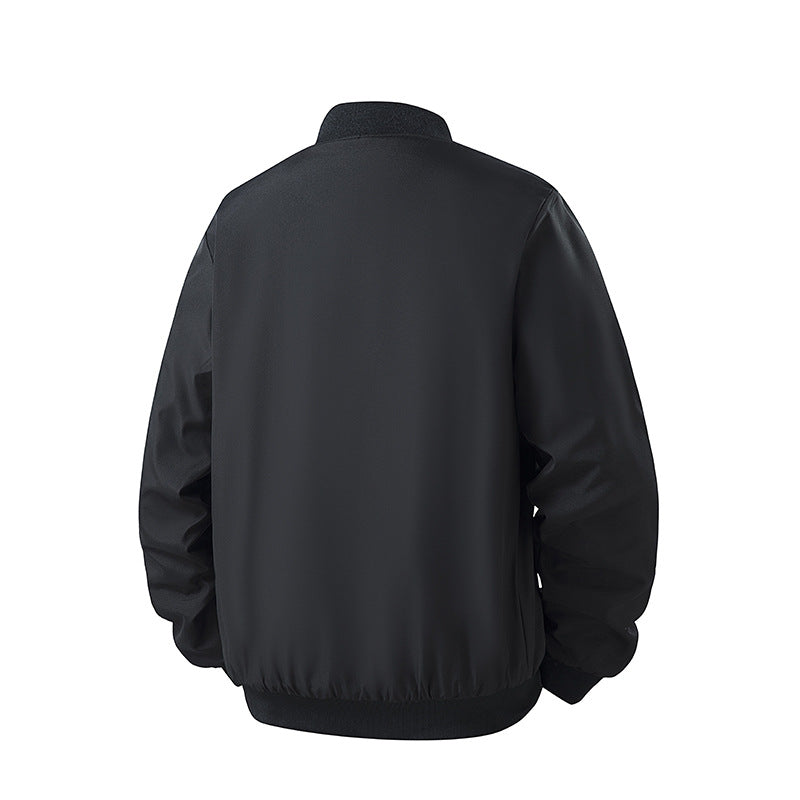 Herren Leichte Bomberjacke im MA‑1 Look mit Ärmeltasche und gerippten Bündchen Mune Fashion