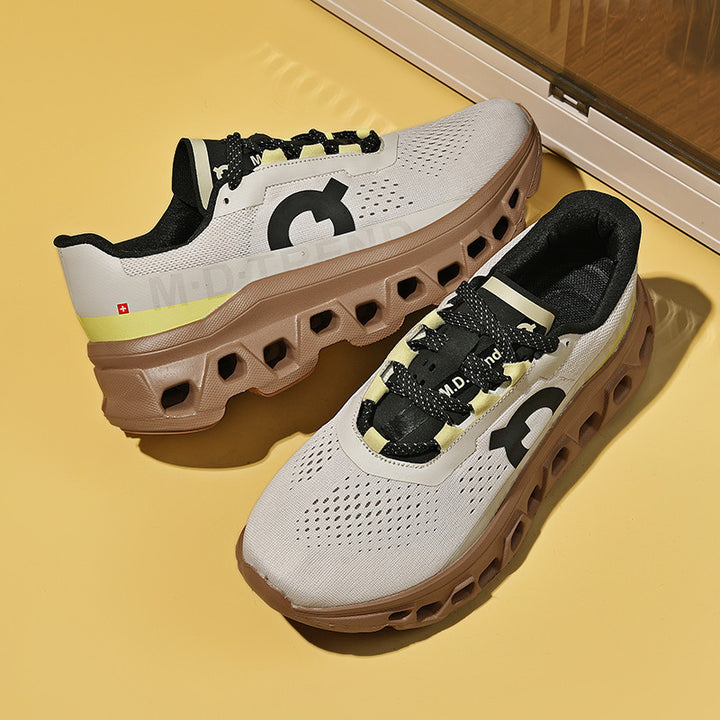 Unisex comfortable Performance running shoes with extra high cushioning and ventilated mesh upper Mune Fashion