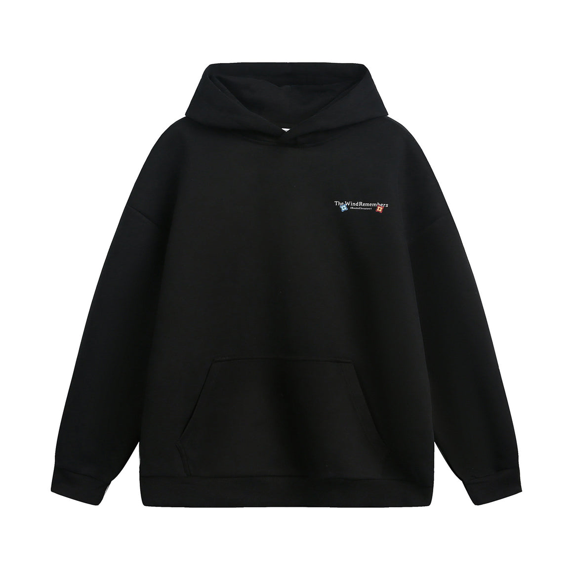Unisex Simple Hoodie with balloon-shaped oversized cut, lined hood & kangaroo pocket Mune Fashion