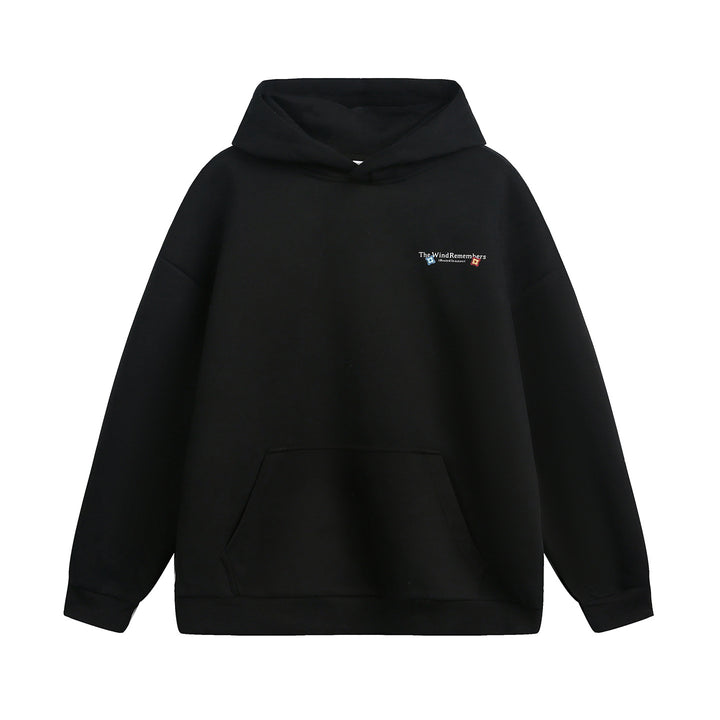 Unisex Simple Hoodie with balloon-shaped oversized cut, lined hood & kangaroo pocket Mune Fashion