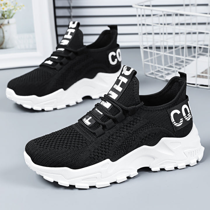 Women's seamless 3D knit slip-on sneaker with elastic slip shaft, padded heel tab, and grippy hybrid profile sole Mune Fashion