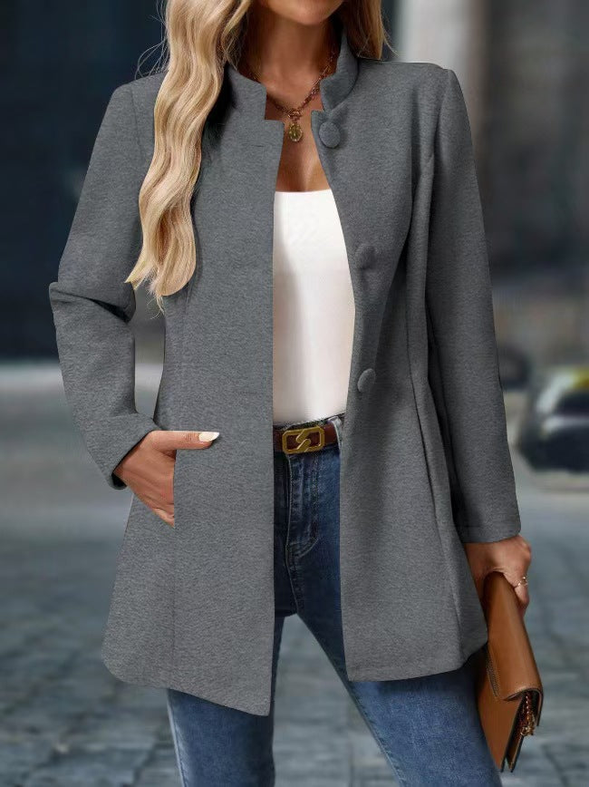 Ladies elegant and modern wool coat