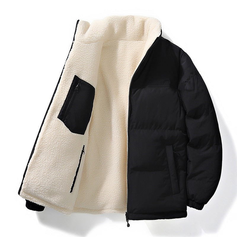 Unisex Padded Bomber Jacket with Teddy Lining and Hidden Inner Pockets Mune Fashion
