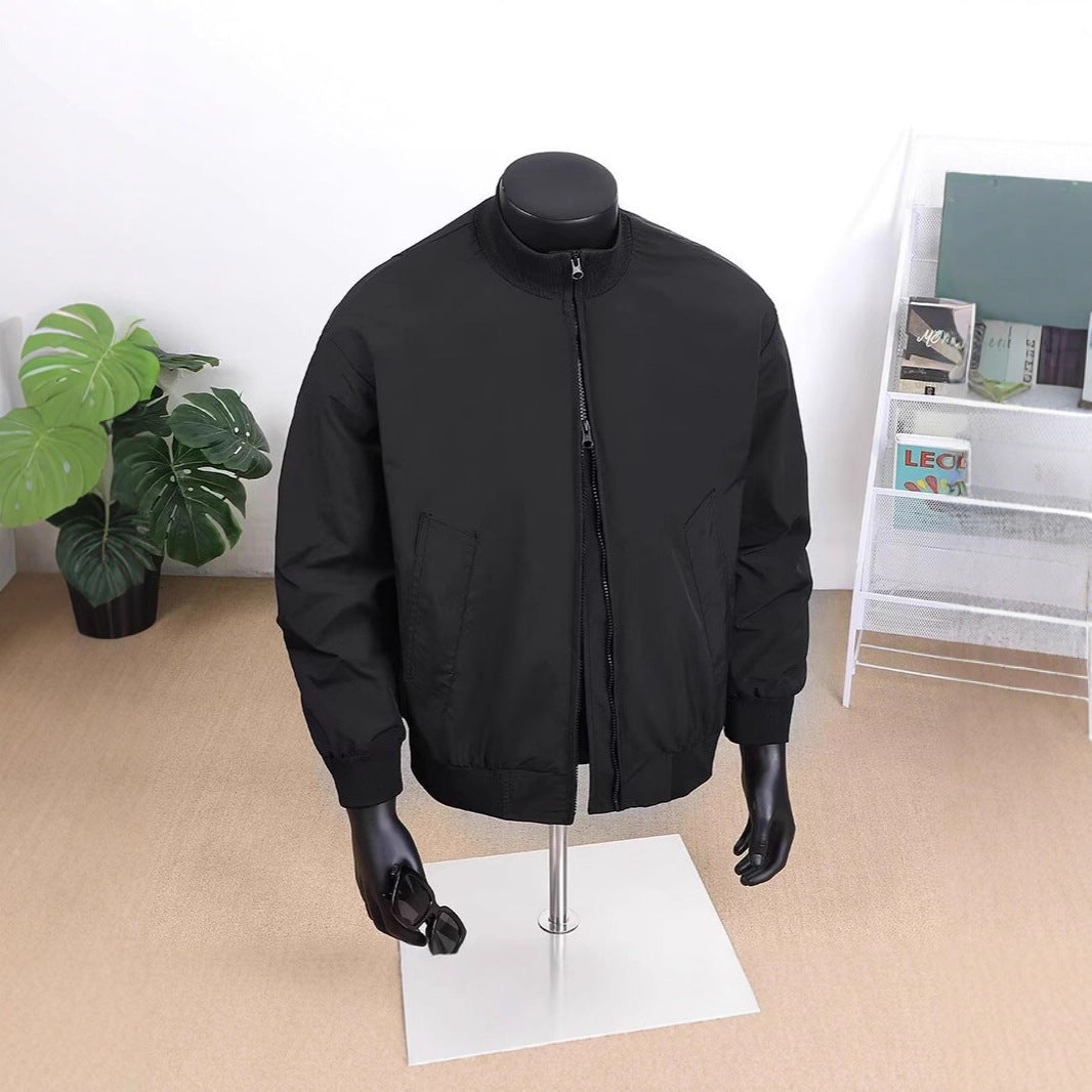 Men's Fashion Quilted Jacket with High Collar Mune Fashion