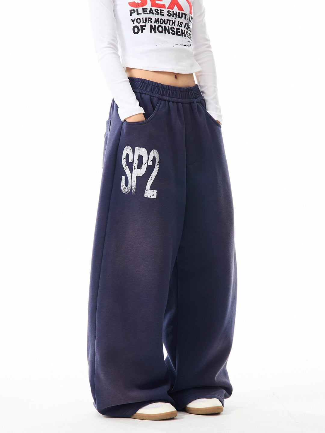 Women's Loose Sports Pants Mune Fashion