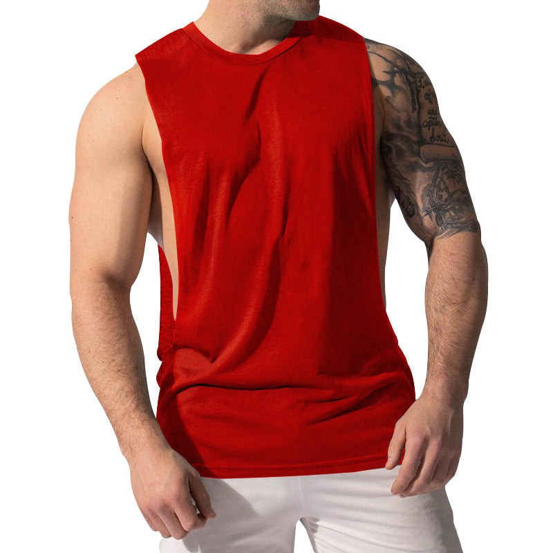 Men's muscle shirt with extra deep arm openings and breathable cotton blend Mune Fashion