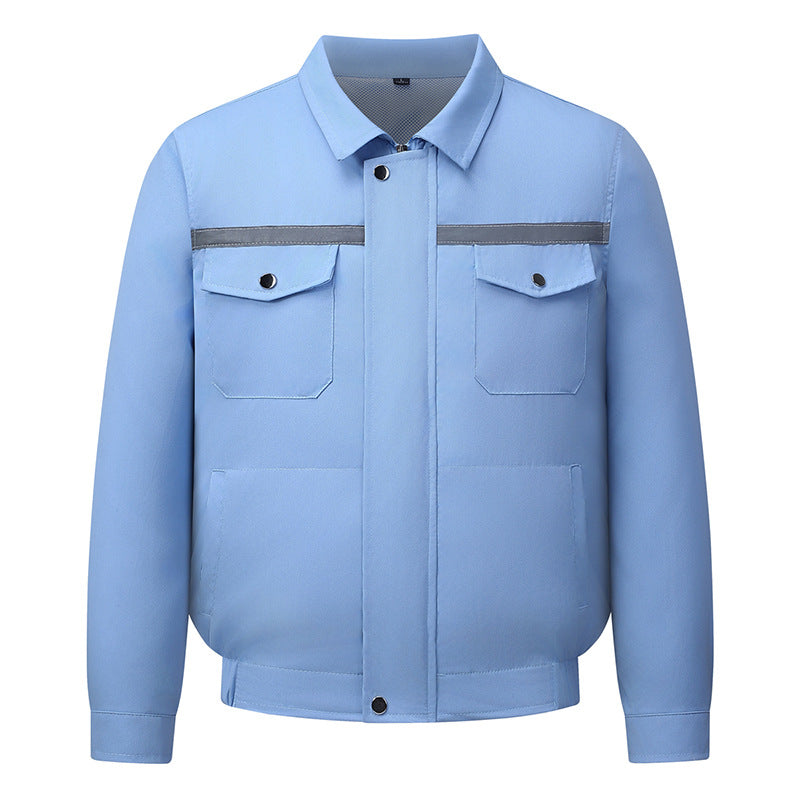 Unisex nan cooling work jacket with integrated ventilation system Mune Fashion