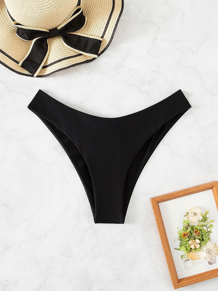 Women's high-cut bikini bottom with sporty design Mune Fashion
