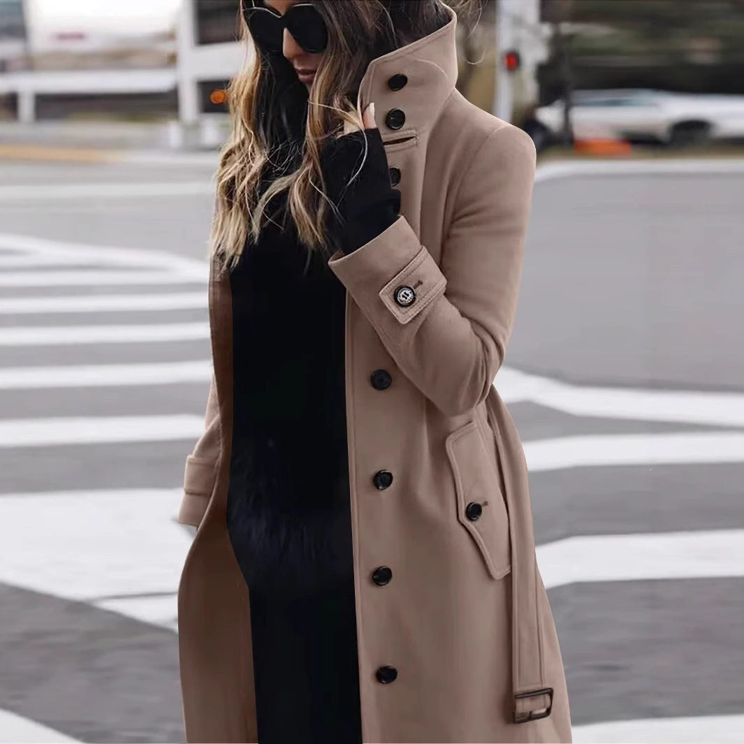Ladies Elegant Long Coat