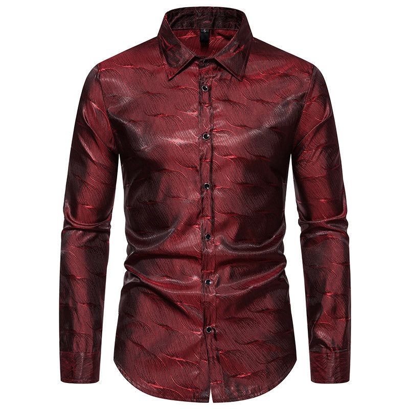Mune | Men's Elegant Shirt with Unique Textured Design