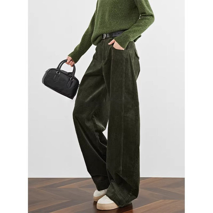 Women Fashionable Chunky Knit Sweater with Round Neck Mune Fashion