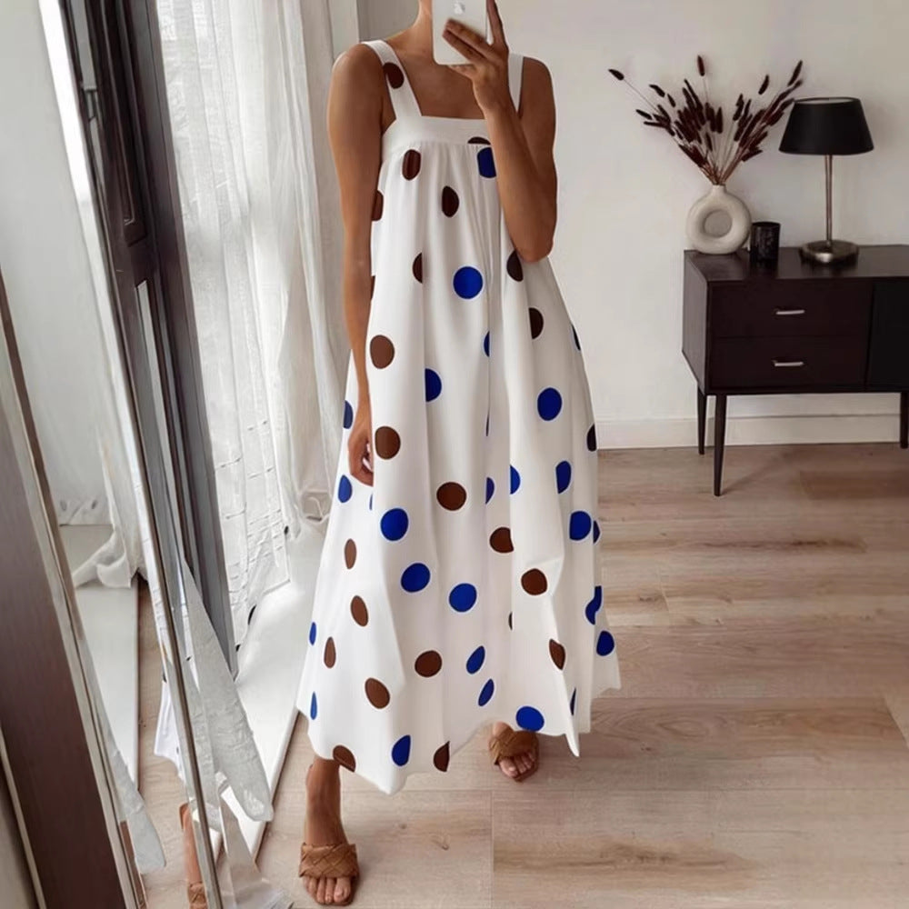 Ladies maxi dress with floral pattern and airy fit Mune Fashion
