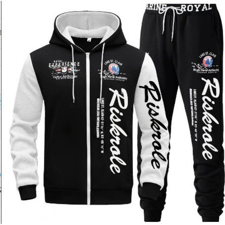 Men's Sporty Hoodie and Jogging Pants Set Mune Fashion