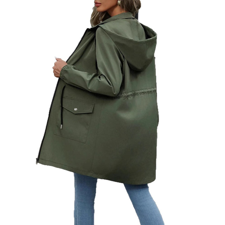 Ladies elegant windbreaker