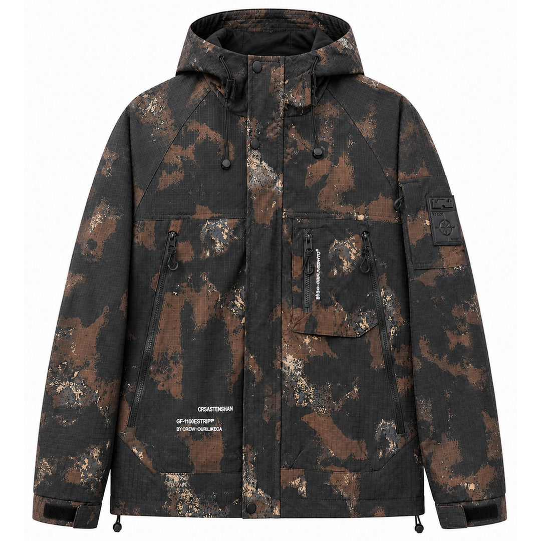 Men's Multi-functional Outdoor Jacket with Hood Mune Fashion