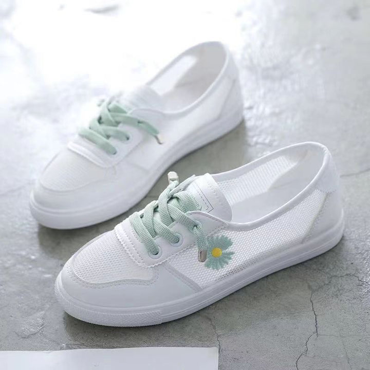 Women's casual sneakers with colorful floral pattern Mune Fashion