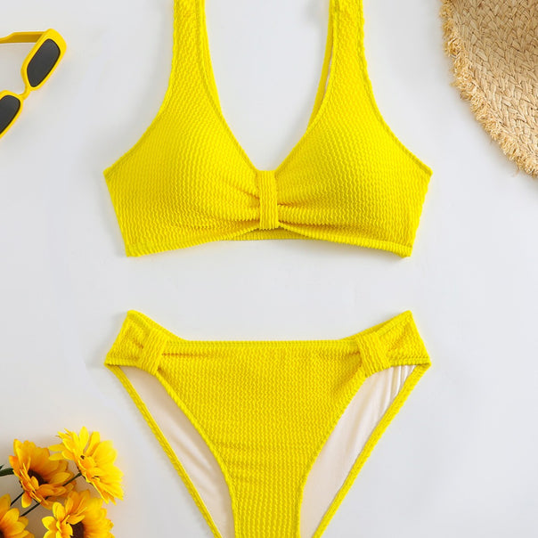Women's structured bikini with offset band Mune Fashion