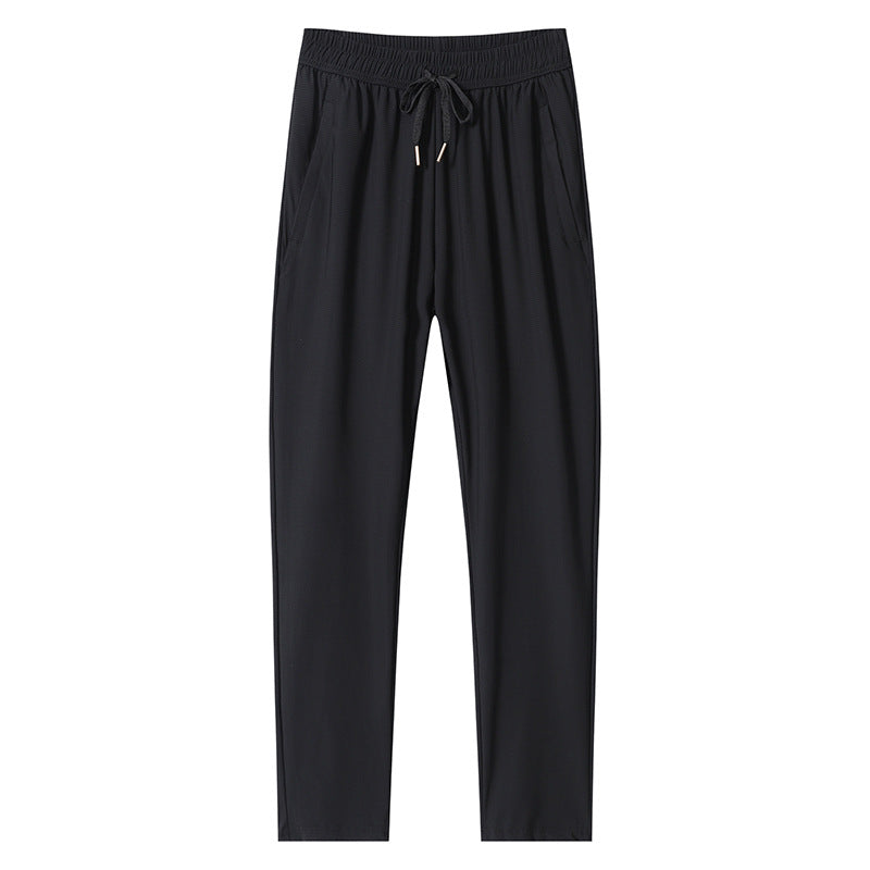 Women Comfortable Sports Pants with Adjustable Waist Mune Fashion