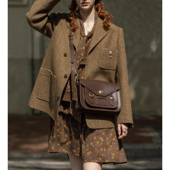 Women Stylish Wool Jacket Mune Fashion
