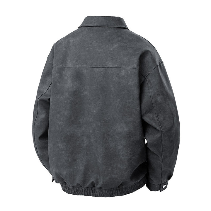 Men's Fashion Suede Jacket Mune Fashion