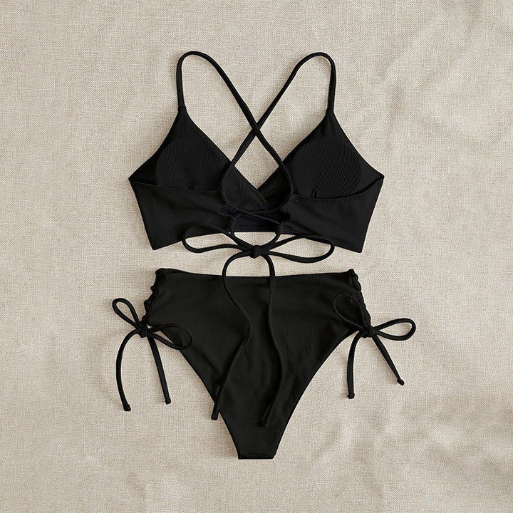 Women's bikini set with refined lacing detail Mune Fashion